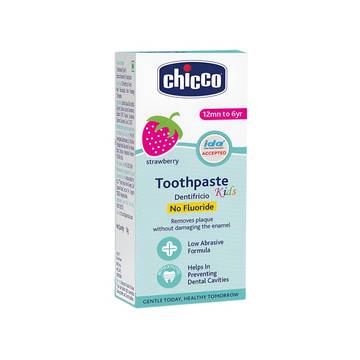 Chicco Toothpaste (Strawberry Flavor, 12M+)